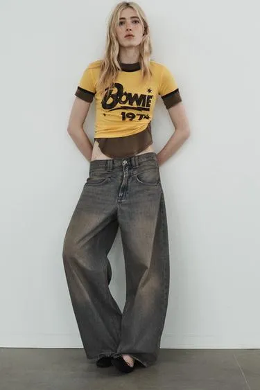 Джинсы TRF BAGGY с низкой посадкой- Заказать в России