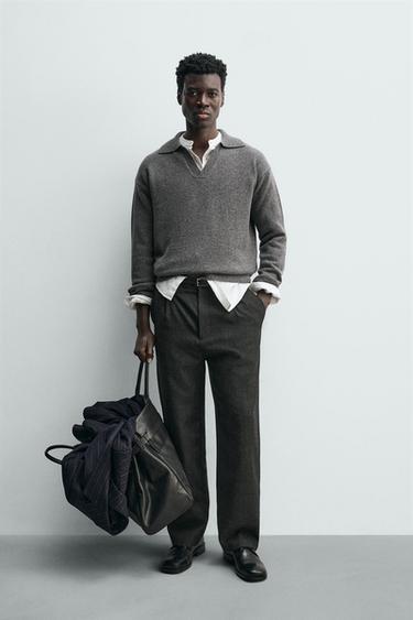 Zara Поло из шерсти и кашемира купить с доставкой.