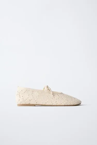 Балетки крючком