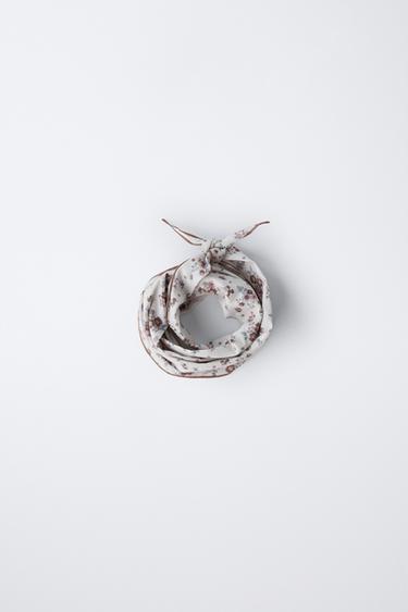 Бандана с цветочным принтом- Заказать в России