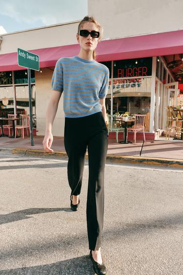 Zara Брюки с высокой посадкой