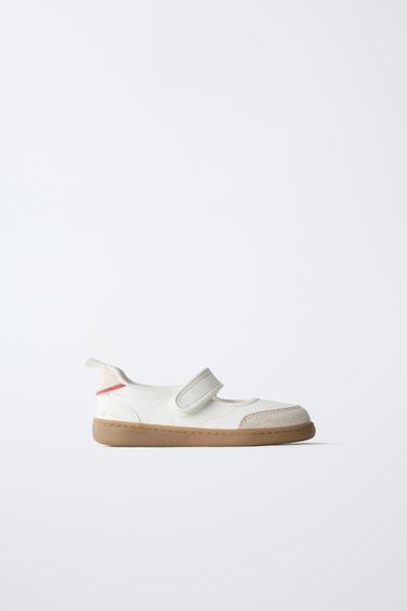 Zara Ретро-балетки в спортивном стиле купить с доставкой.