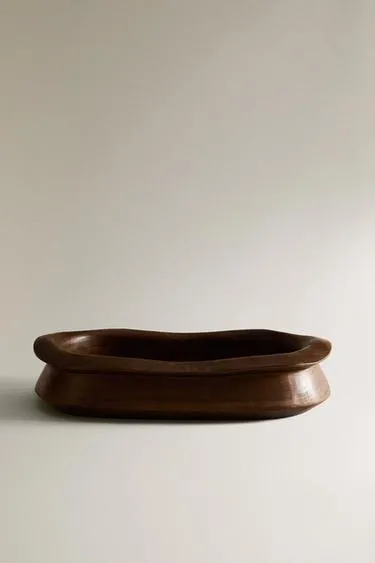 Декоративный деревянный лоток неправильной формы- Заказать в России