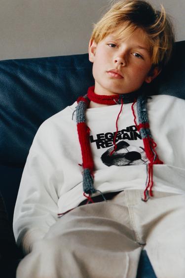 Zara Футбольная толстовка