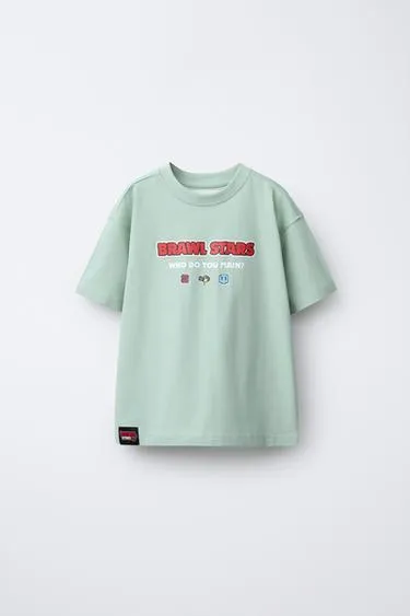 Футболка с принтом BRAWL STARS © SUPERCELL OY- Заказать в России