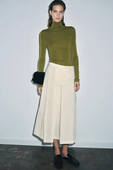 Тонкий свитер из 100% шерсти- Заказать в России