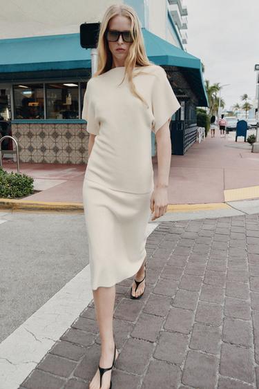 Zara Свитер с широкими рукавами купить с доставкой.