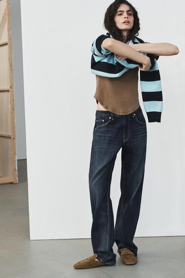 Zara Замшевые мюли-лоферы