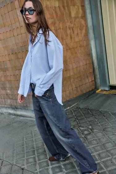 Рубашка оксфорд в клетку- Заказать в России