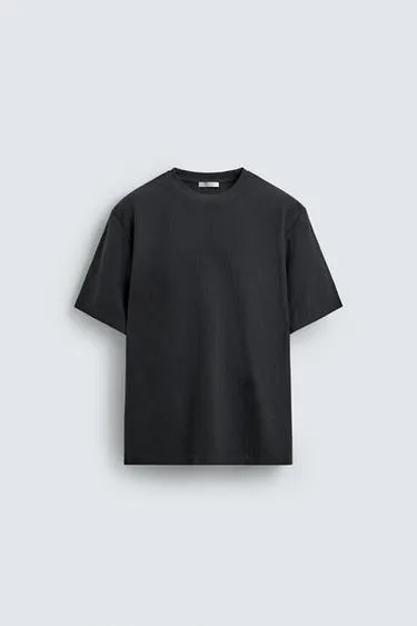 Футболка RELAXED FIT из рельефной ткани