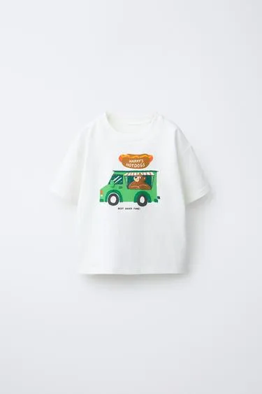 Футболка с принтом