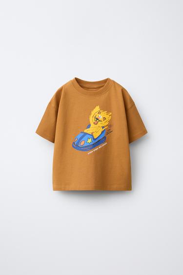 Zara Футболка с принтом