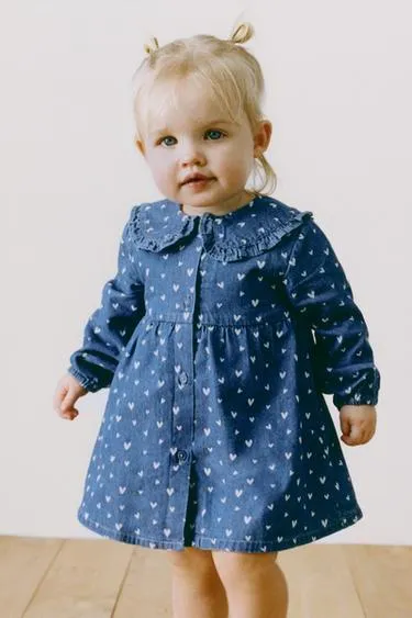 Платье и джинсовые трусы с сердечками- Заказать в России