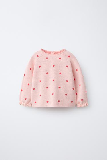 Zara Джерси сердце купить с доставкой.