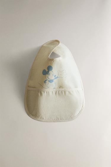 Zara Детский слюнявчик с микки и минни ©DISNEY
