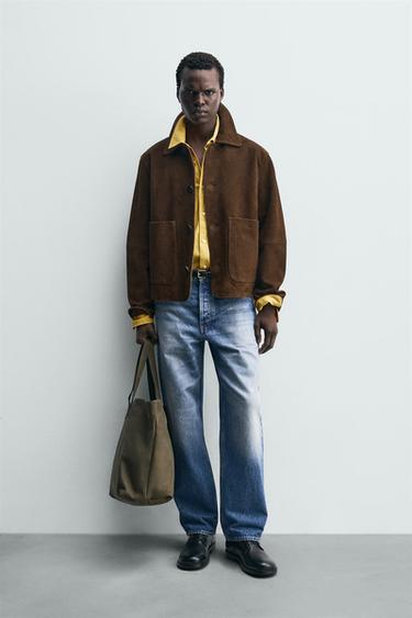 Zara Замшевая куртка