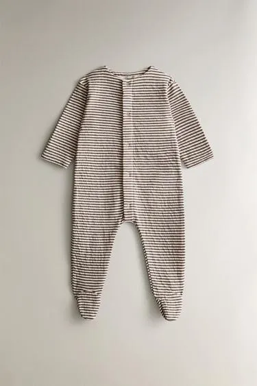 Детский комбинезон в полоску- Заказать в России