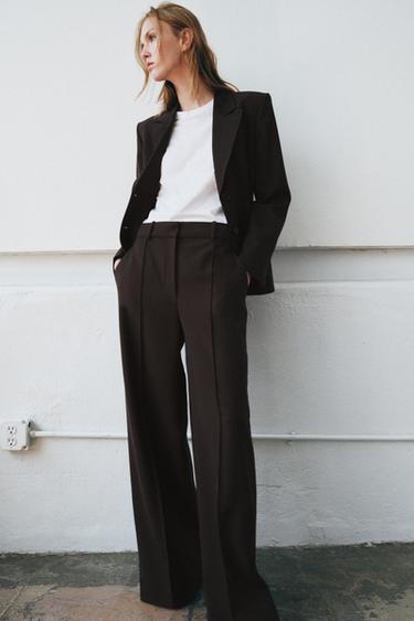 Zara Брюки MINIMAL WIDE LEG — ZW COLLECTION