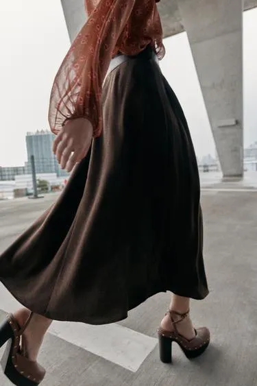 Кожаные туфли на платформе- Заказать в России