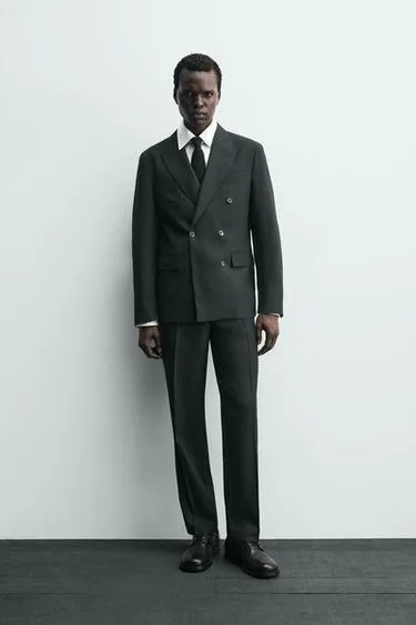 Костюмные брюки из шерсти