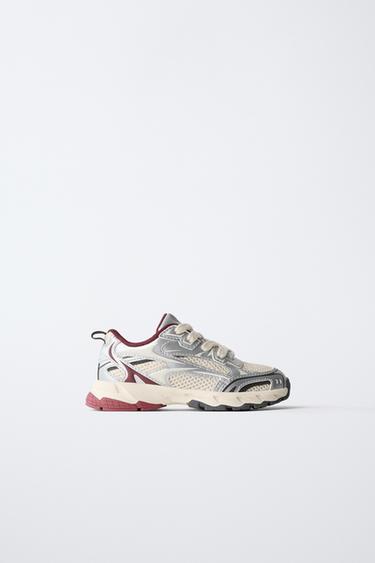 Zara Кроссовки с металлическим оттенком купить с доставкой.