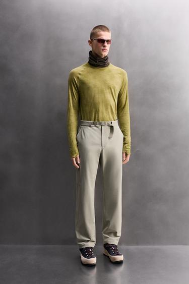 Zara Термофутболка с шерстью купить с доставкой.