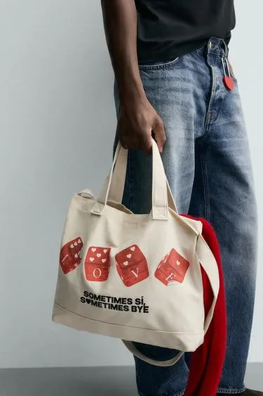 Сумка-шопер из ткани- Заказать в России