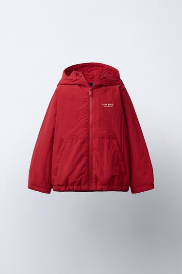 Zara Пуховик с капюшоном купить с доставкой.