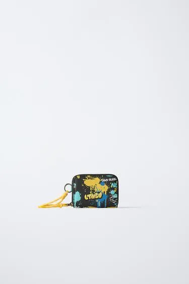 Кошелек с принтом граффити- Заказать в России