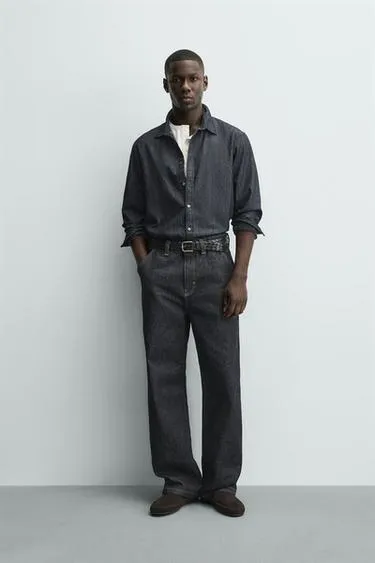 Джинсы чинос с вышивкой в виде сердец