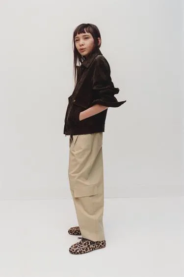 Брюки карго BARREL с пряжкой