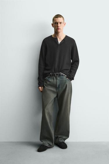 Zara Джинсы свободного кроя купить с доставкой.