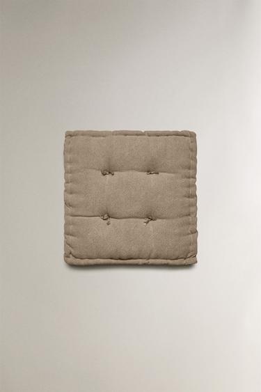 Zara Подушка для сиденья с декоративным стежком