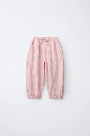 Брюки BAGGY с текстурой- Заказать в России