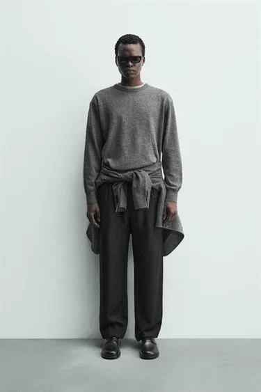 Свитер из смесовой шерсти