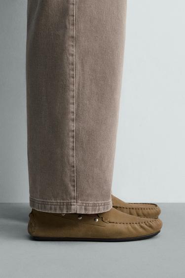 Zara Кожаные лоферы