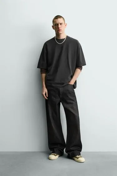 Базовая футболка из рельефной ткани- Заказать в России