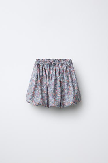 Zara Юбка-банан в цветочном стиле