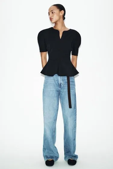 Футболка с баской SOFT