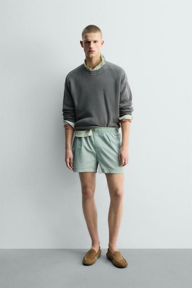 Zara Набор из двух комбинированных трусов-боксеров из поплина - LIMITED EDITION