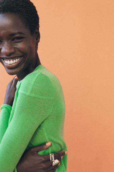 Zara Набор из двух колец с ювелирными элементами