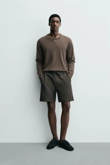 Бермуды с текстурой для комфорта