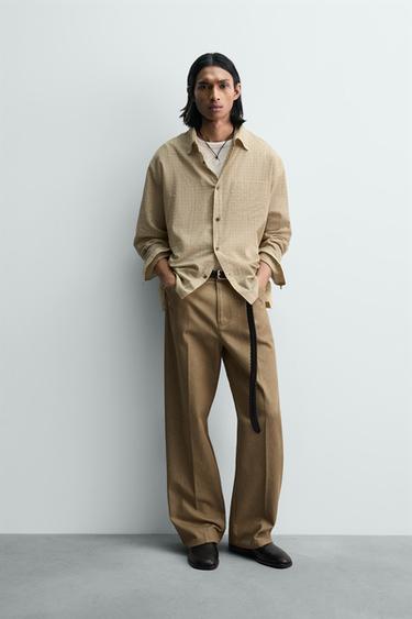 Zara Рубашка в клетку LIMITED EDITION