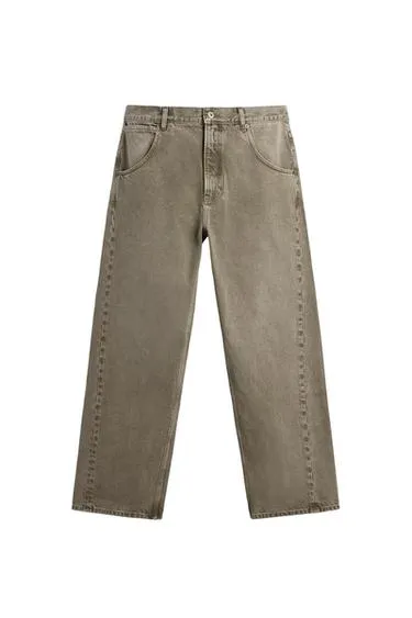 Джинсы WIDE-LEG- Заказать в России