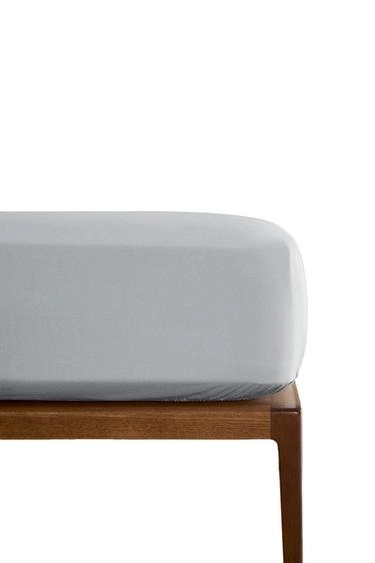 Приталенная простыня percale (300 нитей) высотой 30 см