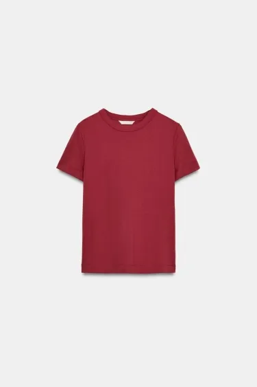 Футболка с коротким рукавом из интерлока- Заказать в России