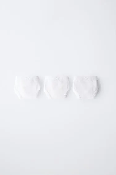 6–14 лет/ набор из трех однотонных трусов- Заказать в России