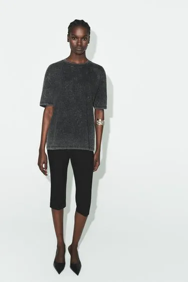 Футболка с эффектом потертости BILLOS- Заказать в России