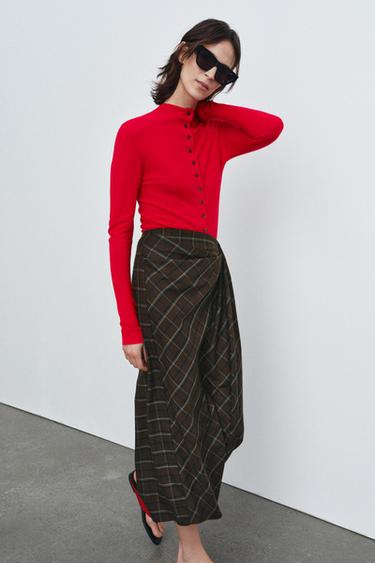 Zara Кардиган из сверхтонкого трикотажа