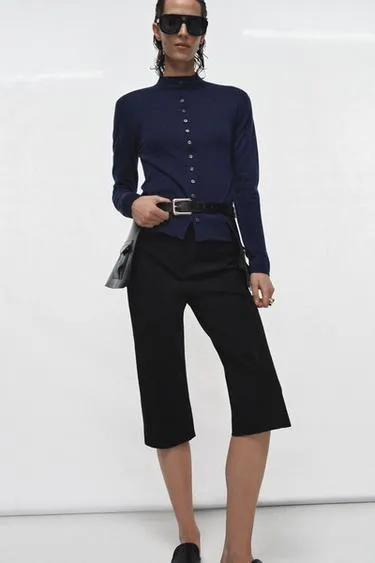 Кардиган из сверхтонкого трикотажа